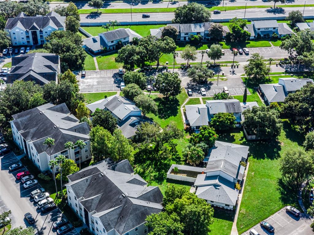 2722 Graduate Court Orlando, FL 32826 - Photo 33 of 33 a view of a garden with plants and large trees