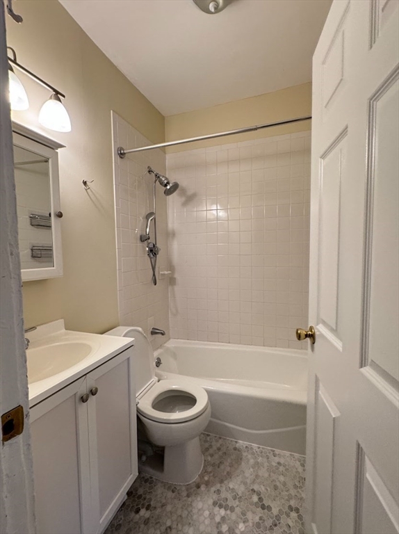 401 Washington Street, Unit 3 Cambridge, MA 02139 - Photo 13 of 13 a bathroom with a toilet sink and shower