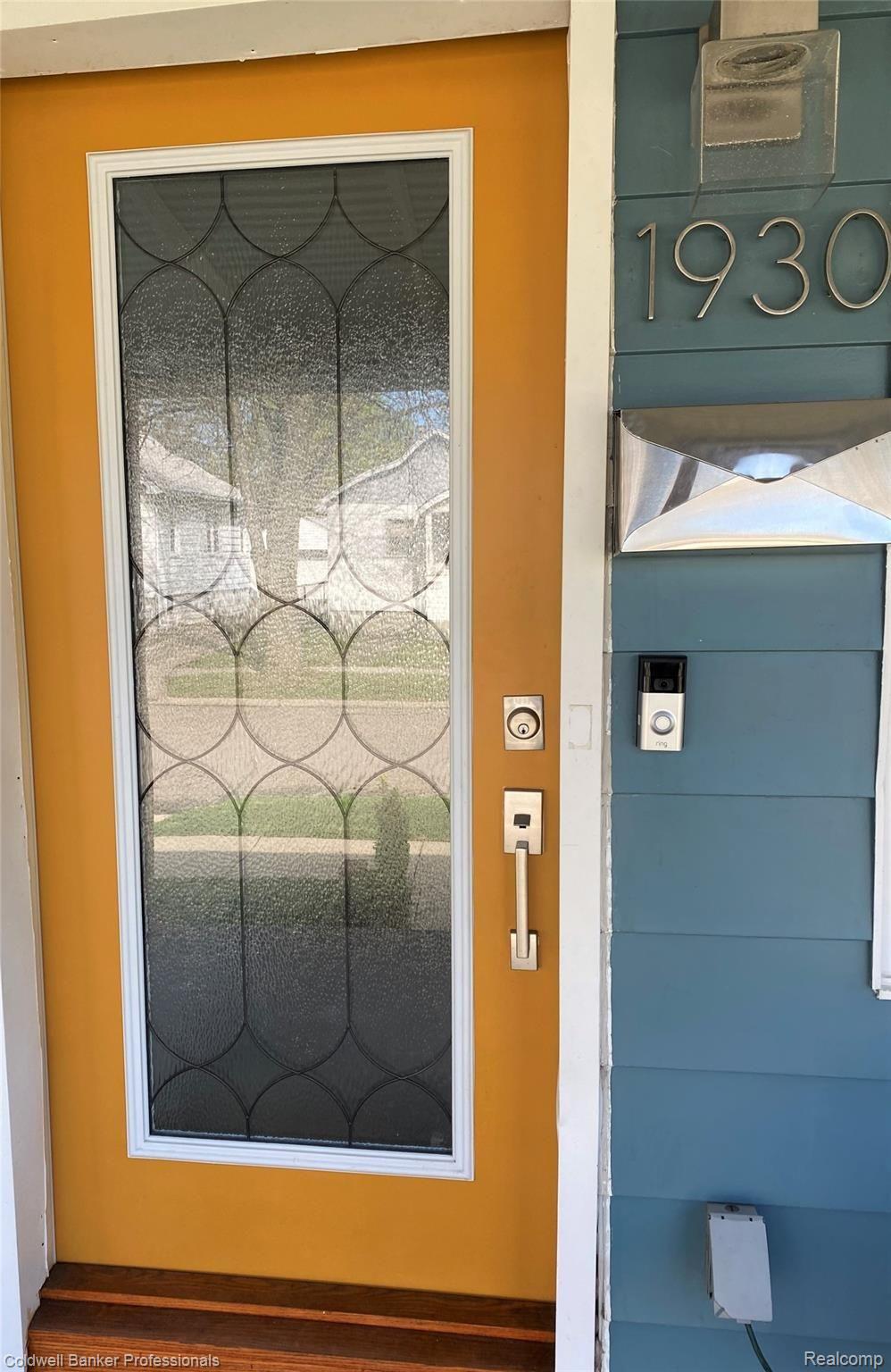 Modern, hip, new front door,  Come on in!