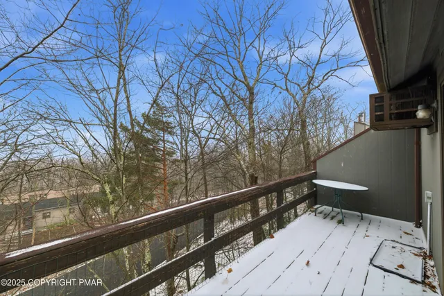 a view of balcony and deck