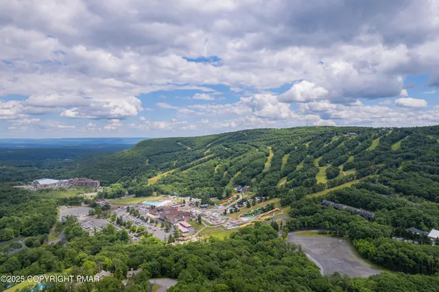 a view of city and ocean