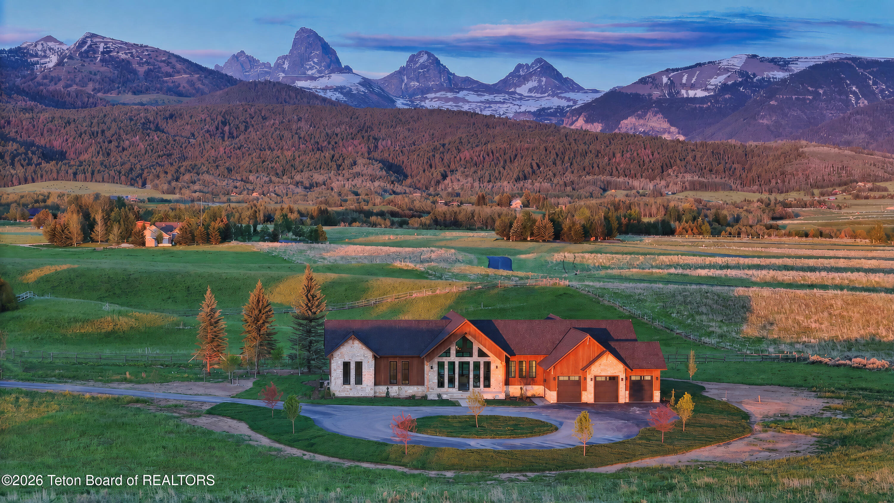 2331 Indian Ridge Road Tetonia, ID 83452 - Photo 2 of 81 Dusk in the Shadow of the Tetons