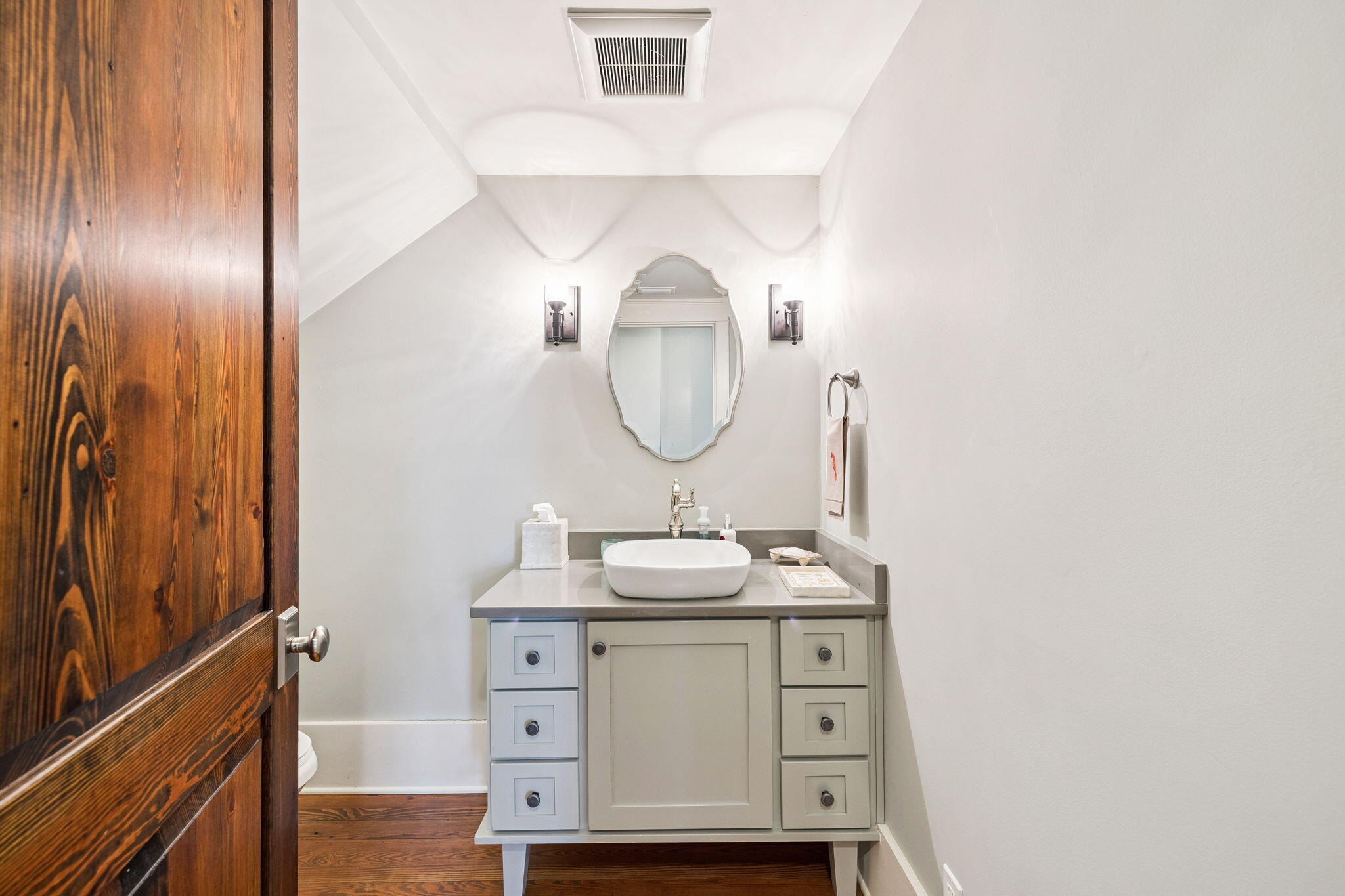 69 Bennett Santa Rosa Beach, FL 32459 - Photo 31 of 58 a bathroom with a sink and a mirror