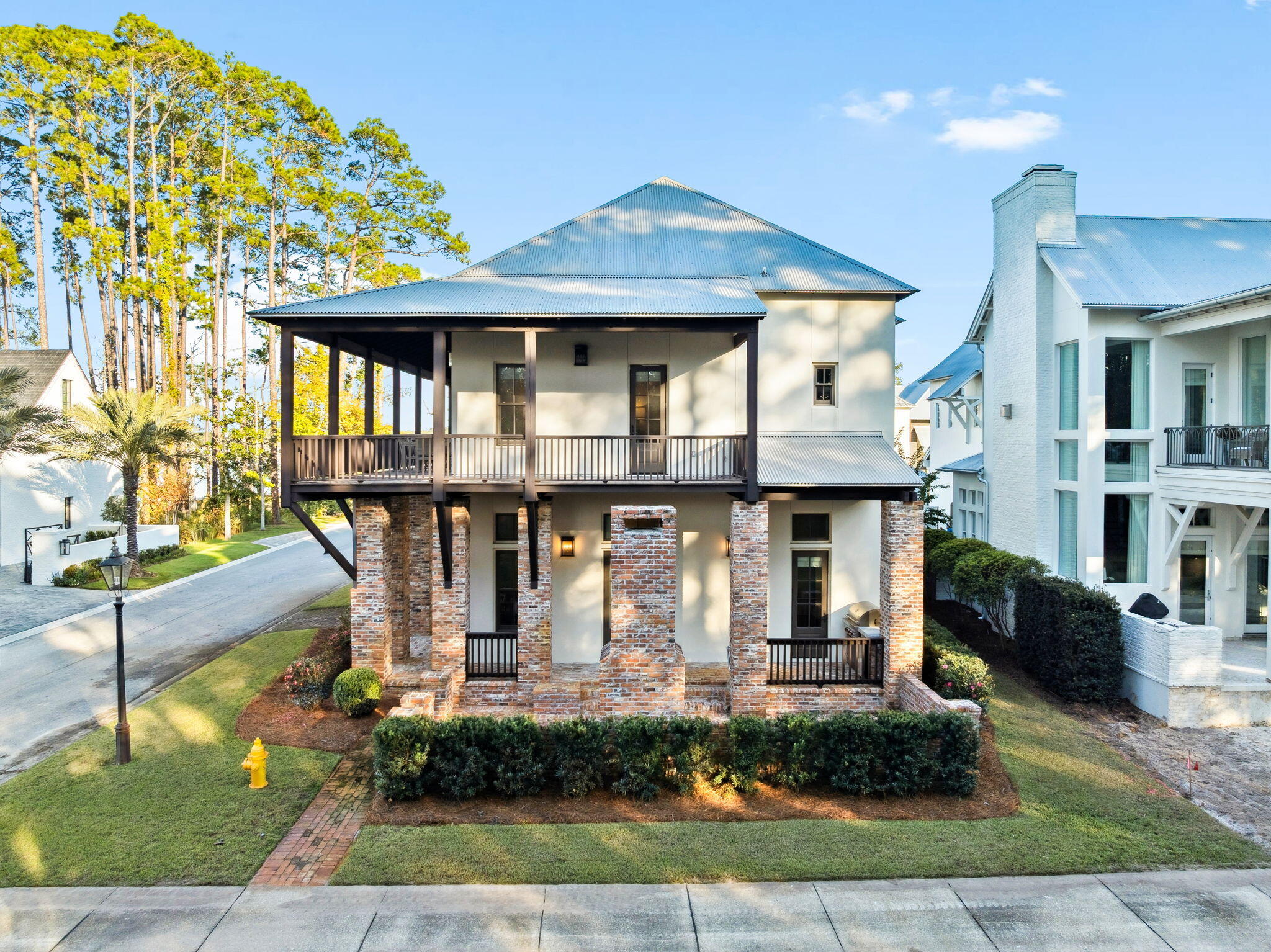 69 Bennett Santa Rosa Beach, FL 32459 - Photo 47 of 58 a front view of a house with a yard