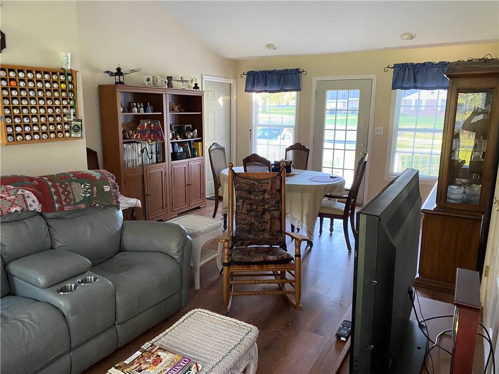 595 Golf Course Road Aliquippa, PA 15001 - Photo 9 of 21 a living room with furniture and wooden floor