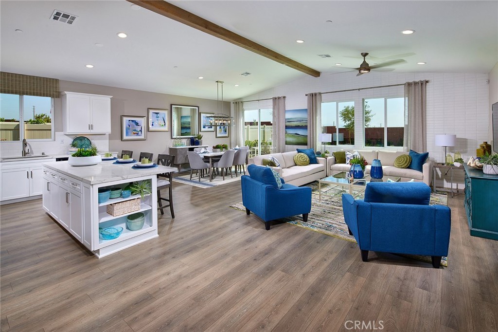 30934 Campania Road Highland, CA 92346 - Photo 3 of 19 a living room with furniture and a wooden floor