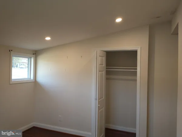 a view of hallway with window