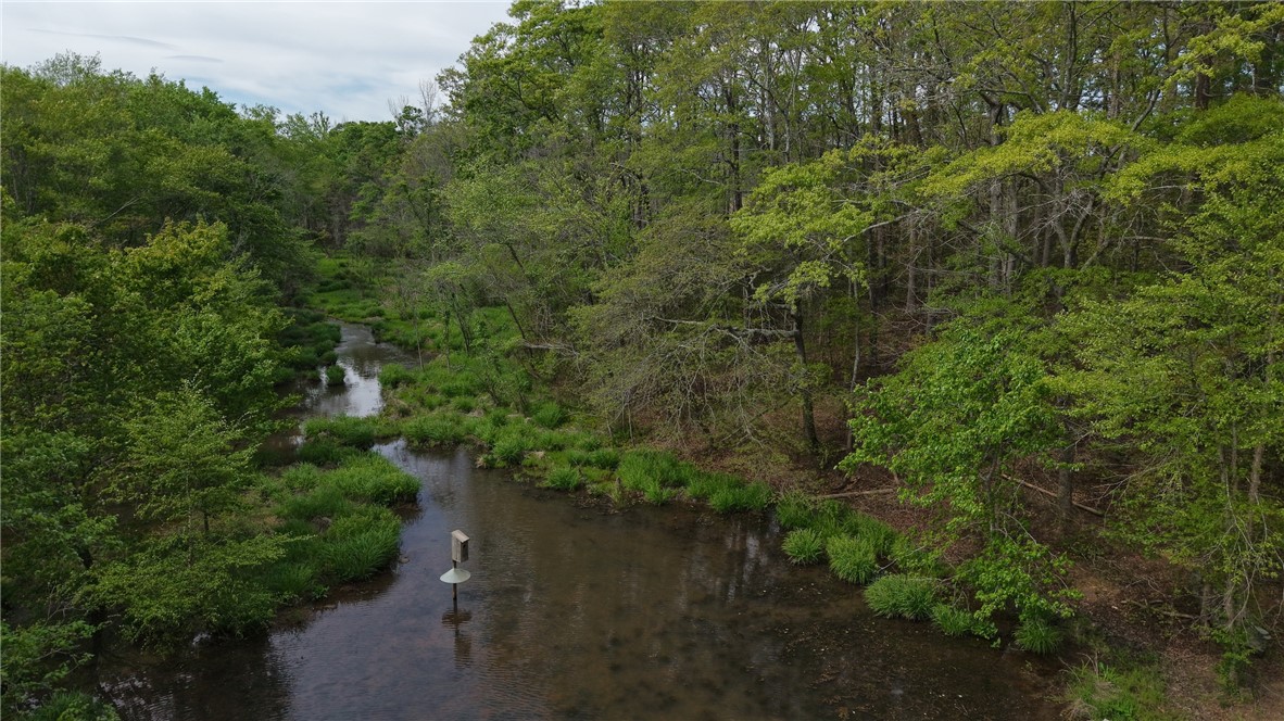 Tbd Slab Bridge Road Liberty, SC 29657 - Photo 8 of 16 A tranquil creek winds through lush, verdant woodland, offering a serene natural escape.