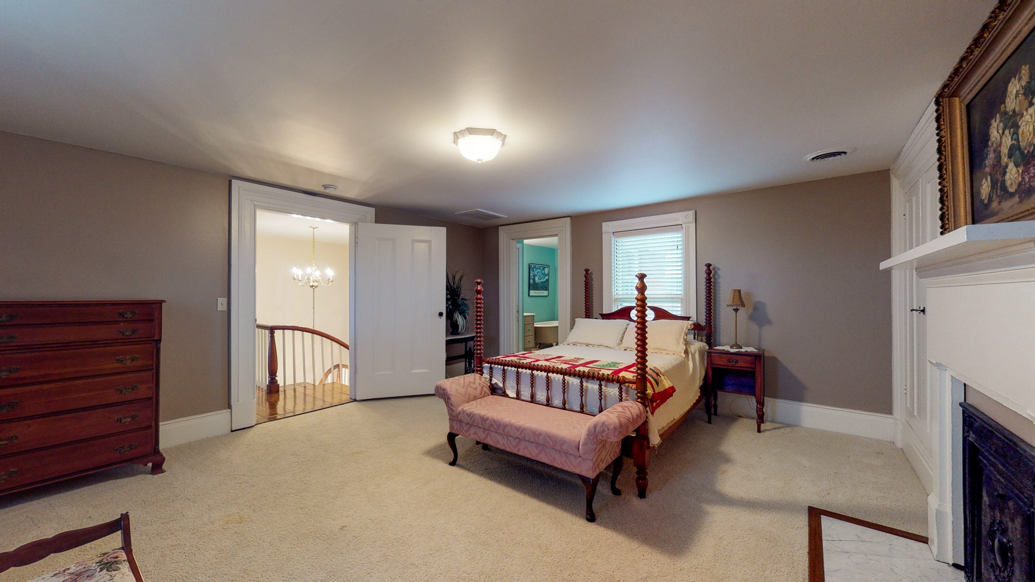 3527 Forest Park Road Springfield, TN 37172 - Photo 20 of 29 a bed room with a bed and a chair
