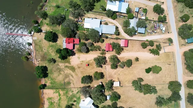 a view of city and ocean