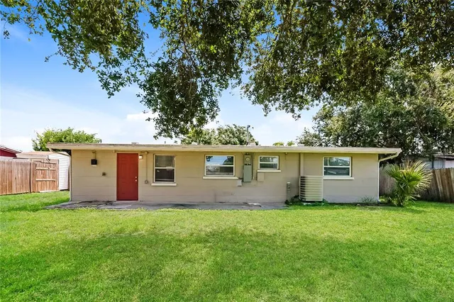 front view of house with a yard