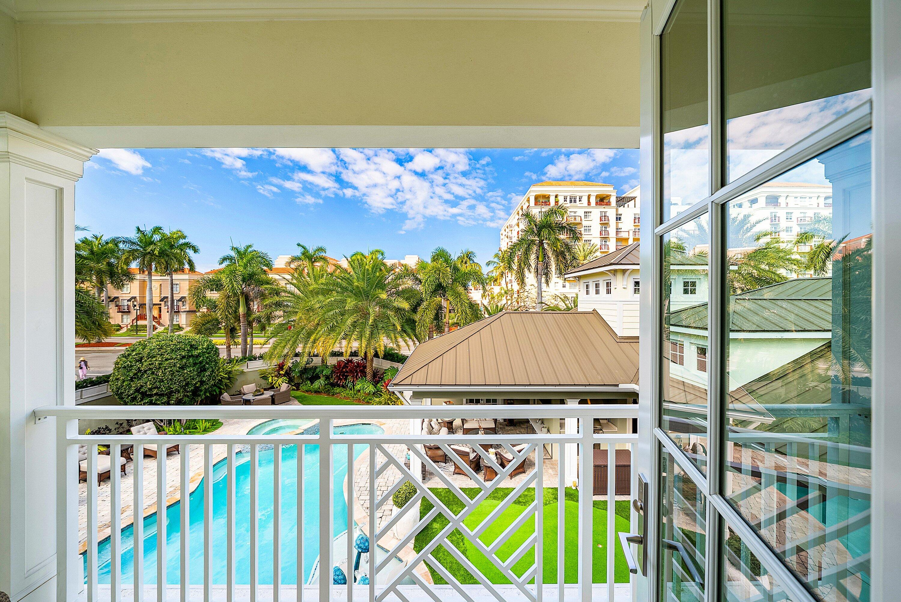 201 Northeast 3rd Court Boca Raton, FL 33432 - Photo 43 of 84 a view of a balcony with furniture