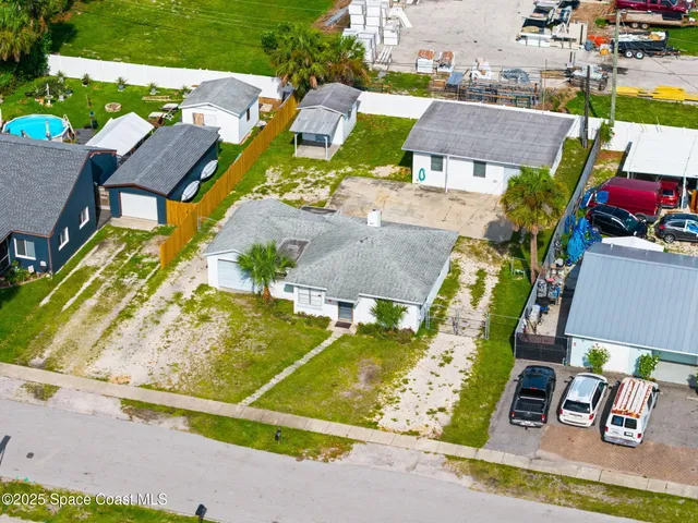 a view of an ocean and a city