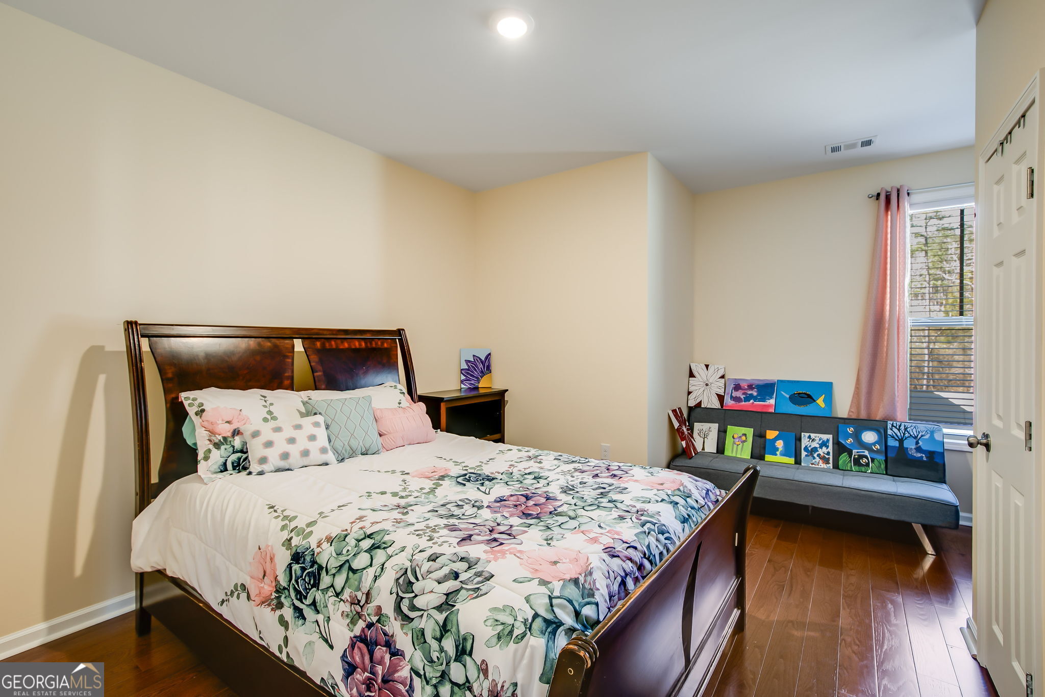 733 Cherry Road Franklin, GA 30217 - Photo 14 of 22 a bedroom with a bed and a dresser in it