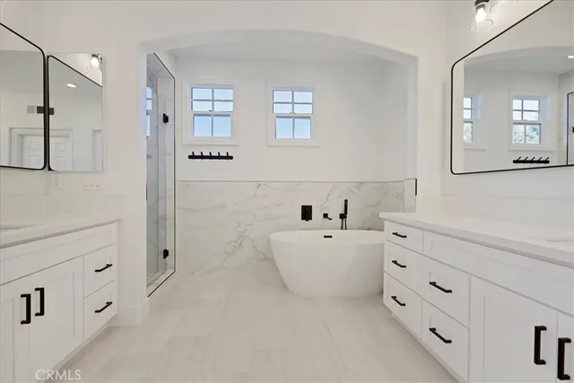 a view of cabinets and wooden floor
