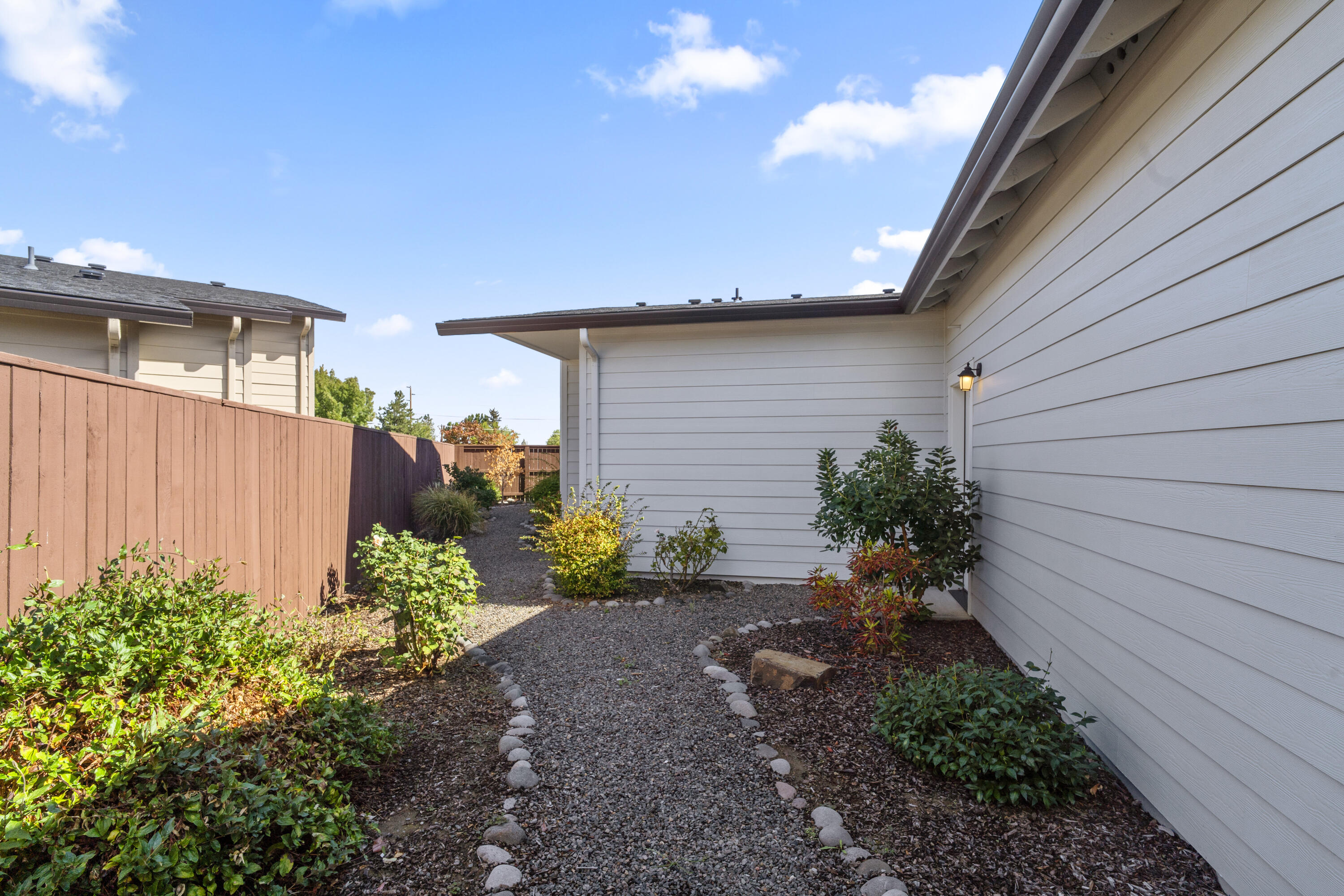 451 South Haskell Street Central Point, OR 97502 - Photo 25 of 30 Backyard - low maintenance