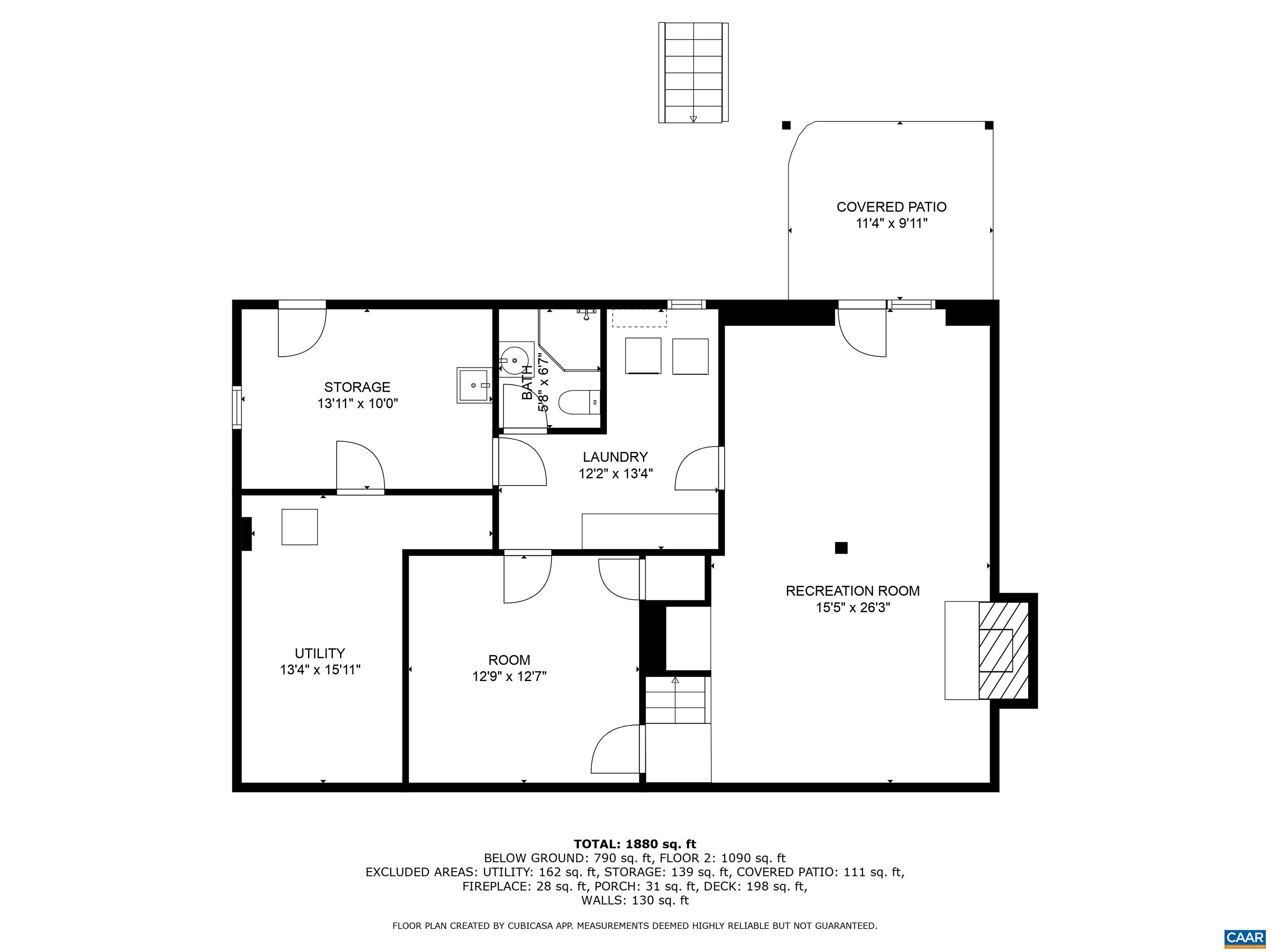 613 Shamrock Road Charlottesville, VA 22903 - Photo 41 of 42 a picture of a rug with a white wall and a picture