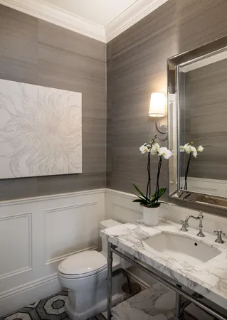 a very nice looking room with a large window