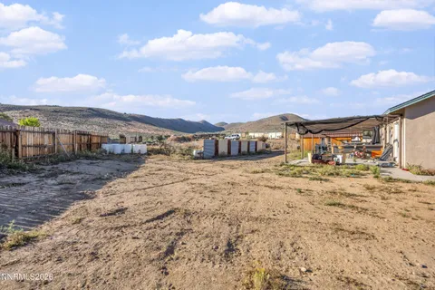 a view of houses with city view
