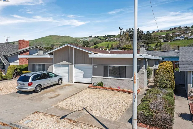 a car parked on the side of the road