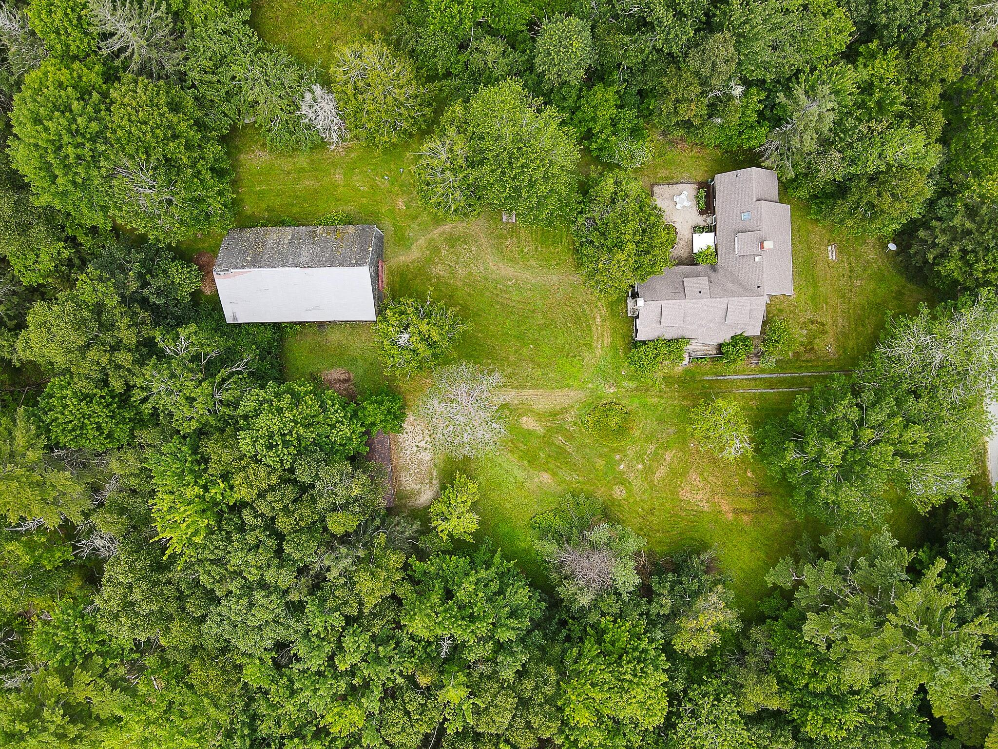 1319 Newbury Neck Road Surry, ME 04684 - Photo 54 of 68 Aerial view of property & buildings.