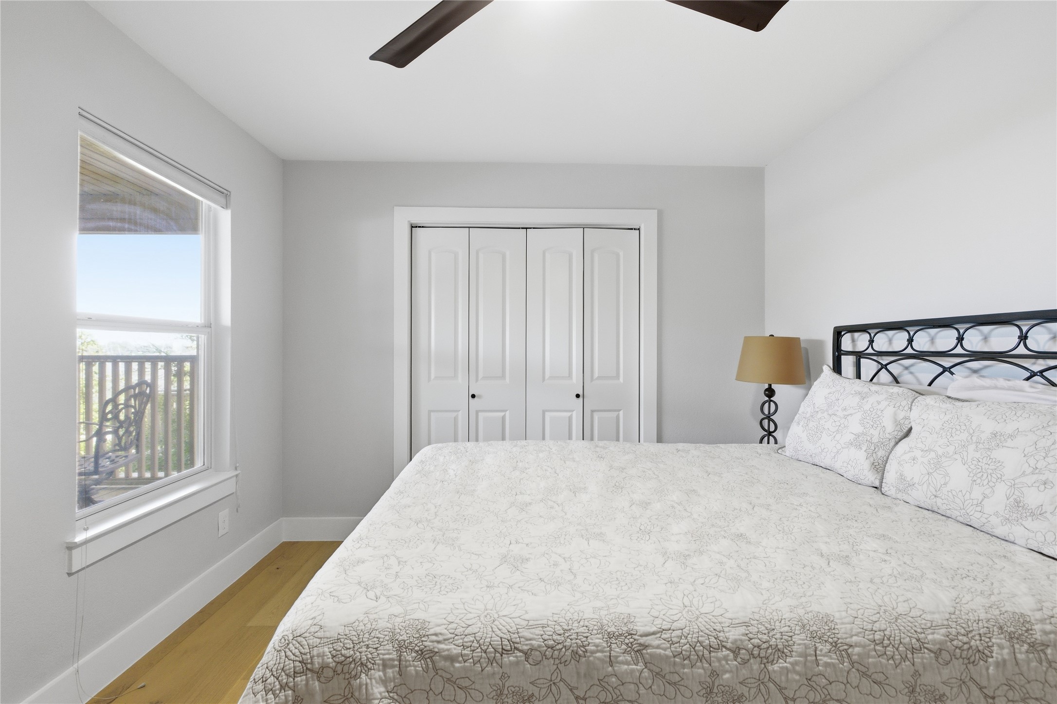 501 Lightsey Road Austin, TX 78704 - Photo 34 of 40 a bedroom with a bed and window