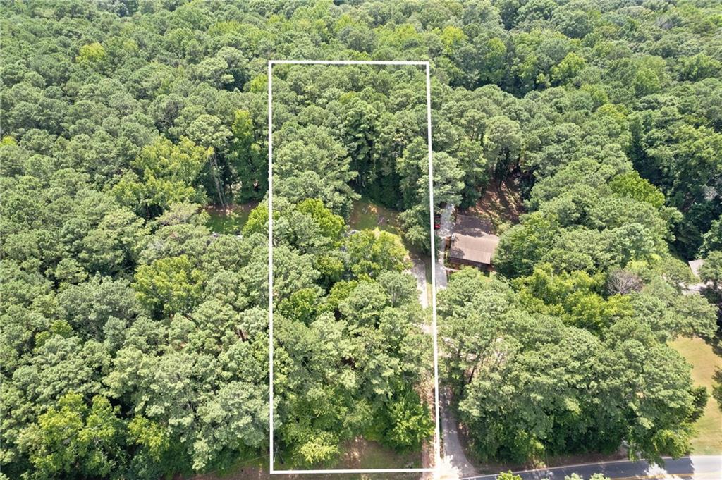742 Mountain View Drive Stone Mountain, GA 30083 - Photo 39 of 43 a view of a forest from a yard