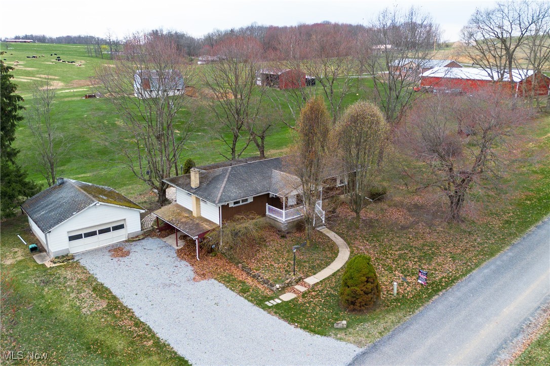 50251 Smith Road Negley, OH 44441 - Photo 9 of 48 Birds eye view of property featuring a rural view