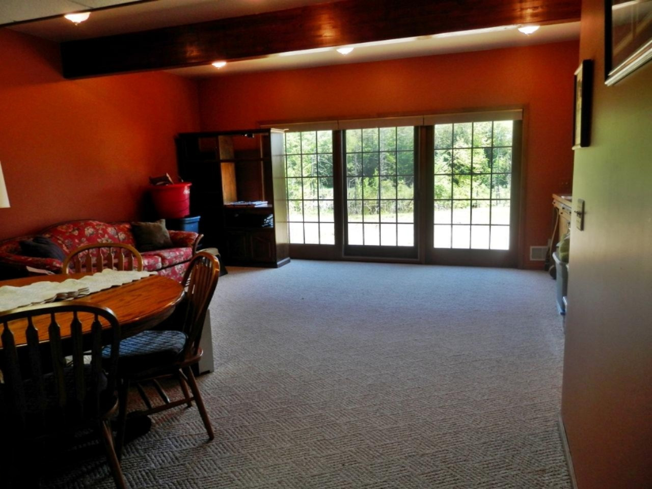 22296 Benton Road Mesick, MI 49668 - Photo 29 of 56 Family rec room in walk-out level