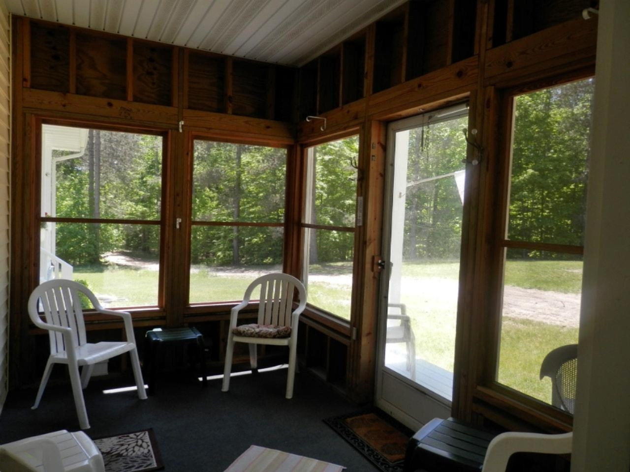 22296 Benton Road Mesick, MI 49668 - Photo 34 of 56 Peachful views from screened porch