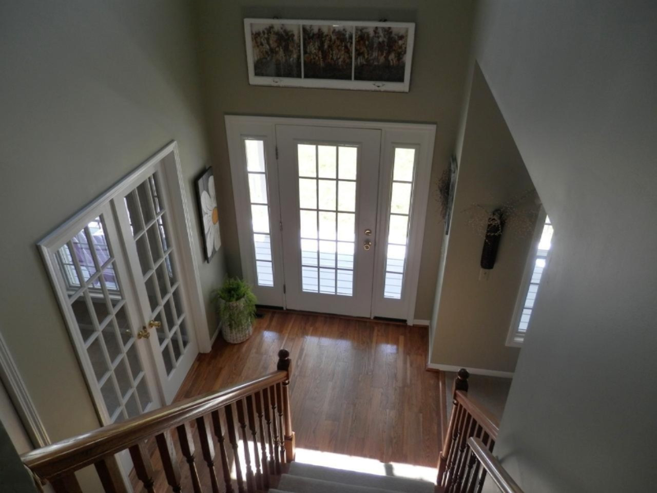 22296 Benton Road Mesick, MI 49668 - Photo 4 of 56 Entry foyer with french doors to den