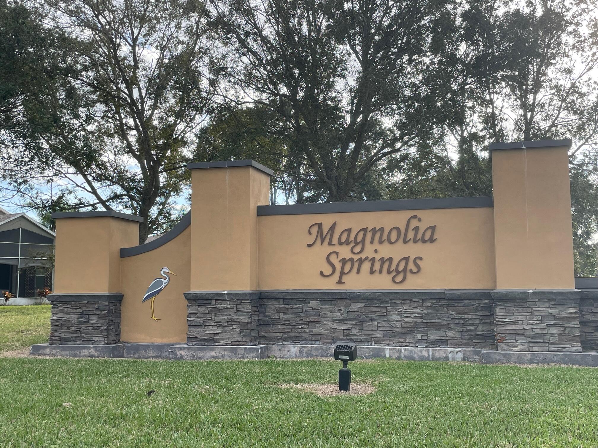 964 Shaw Circle Melbourne, FL 32940 - Photo 13 of 54 a sign board with a house and yard