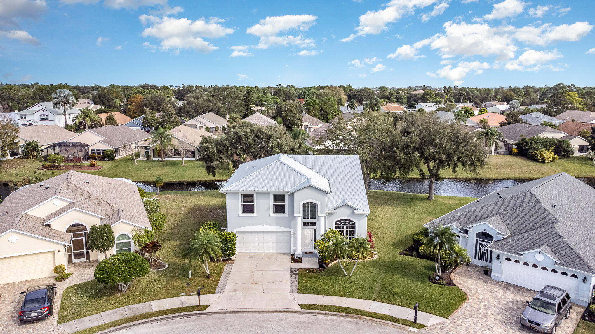 964 Shaw Circle Melbourne, FL 32940 - Photo 14 of 54 an aerial view of a house