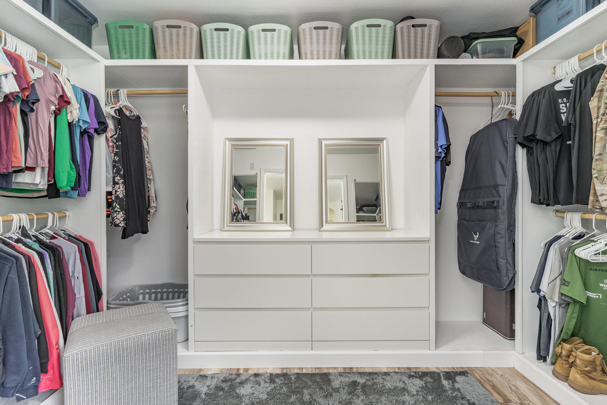 964 Shaw Circle Melbourne, FL 32940 - Photo 22 of 54 a view of walk in closet with clothes and shoes