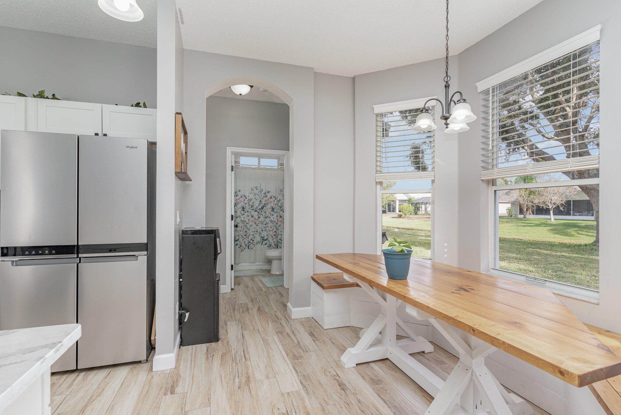 964 Shaw Circle Melbourne, FL 32940 - Photo 39 of 54 a bathroom with a double vanity sink and mirror