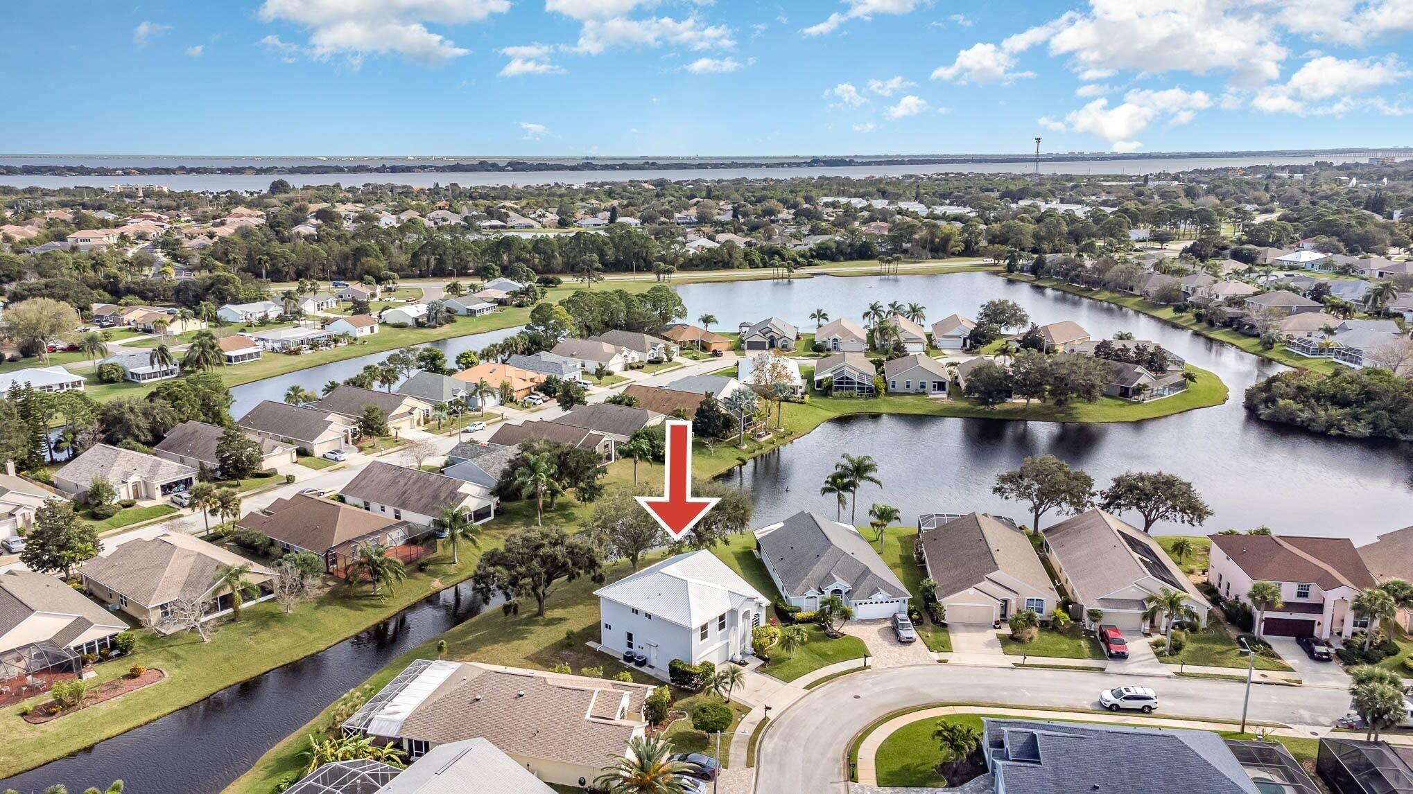 964 Shaw Circle Melbourne, FL 32940 - Photo 54 of 54 an aerial view of a city