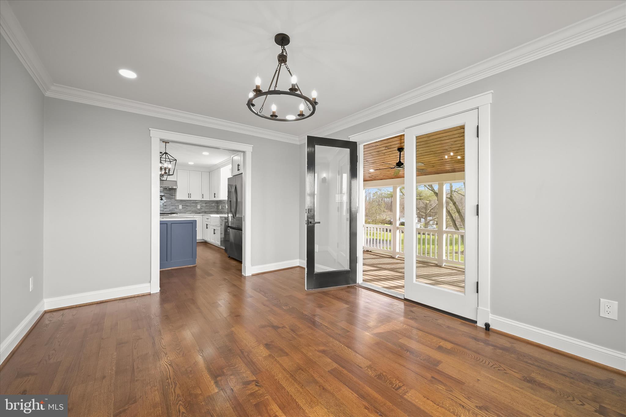 21611 Slidell Road Boyds, MD 20841 - Photo 22 of 84 French doors to the screened porch
