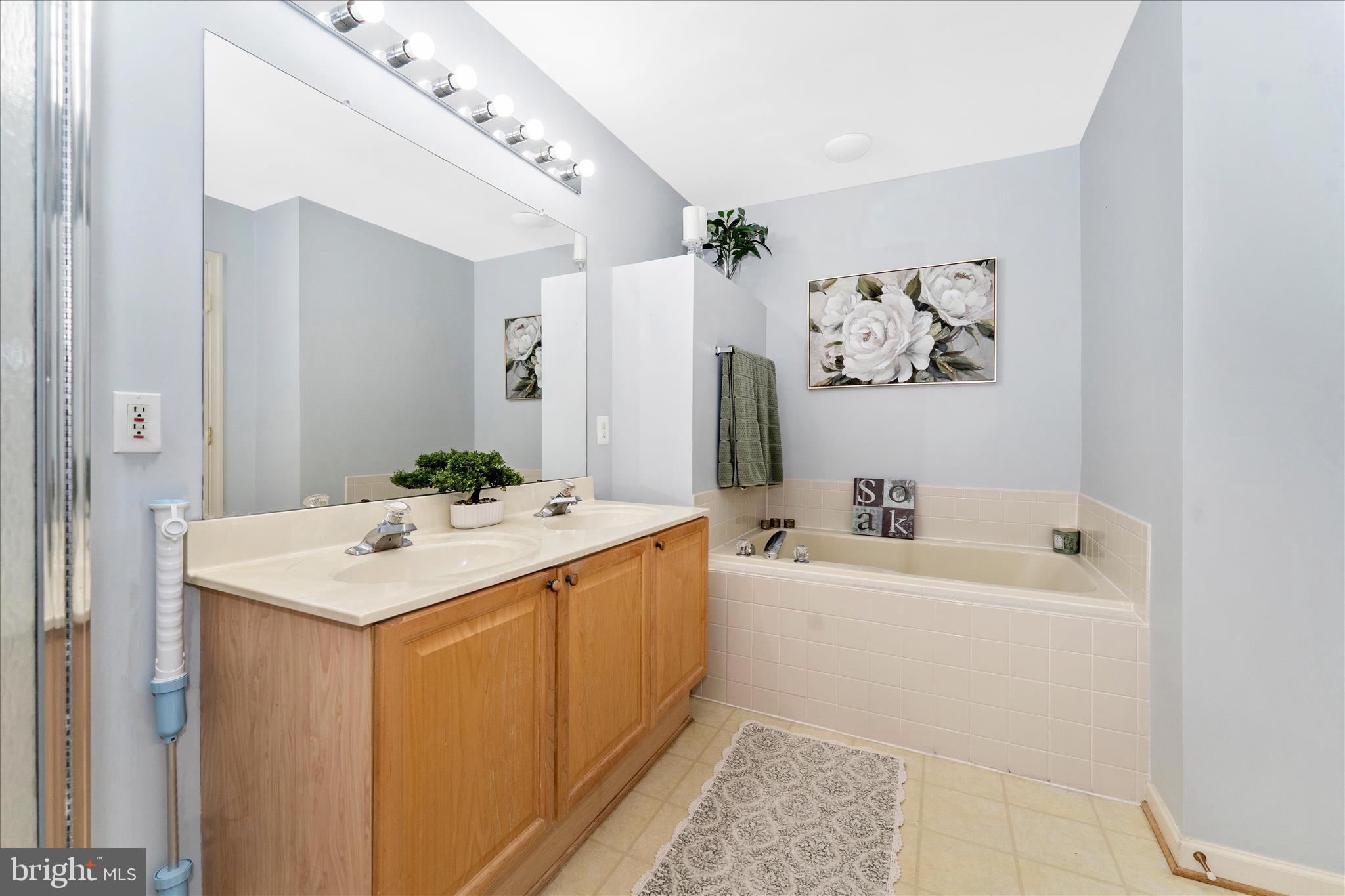 123 Jason's Ridge Smithsburg, MD 21783 - Photo 28 of 57 a view of a bathroom with a sink and mirror