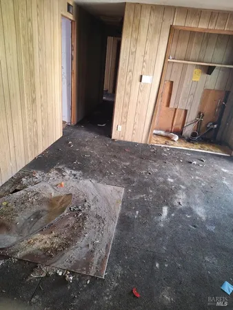 a view of an front door