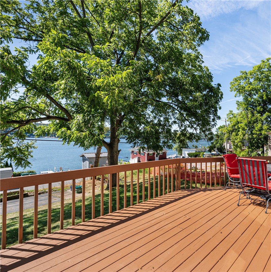 5927 East Lake Road Conesus, NY 14435 - Photo 29 of 46 Spacious Deck
