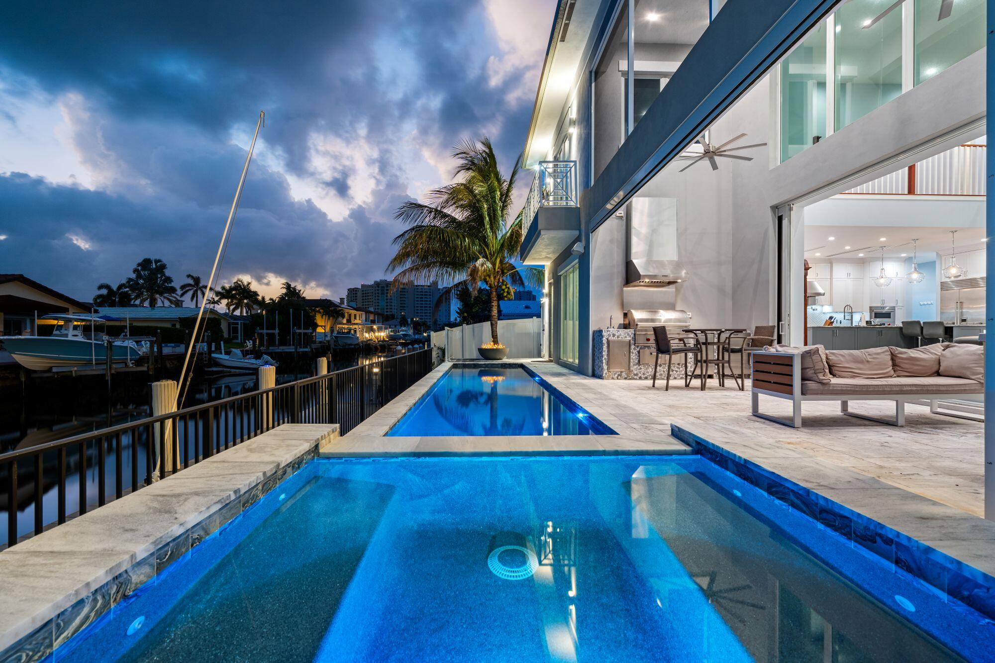 807 Dover Street Boca Raton, FL 33487 - Photo 33 of 43 a view of a living room and kitchen floor