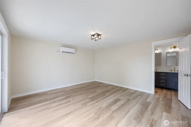 wooden floor in an empty room