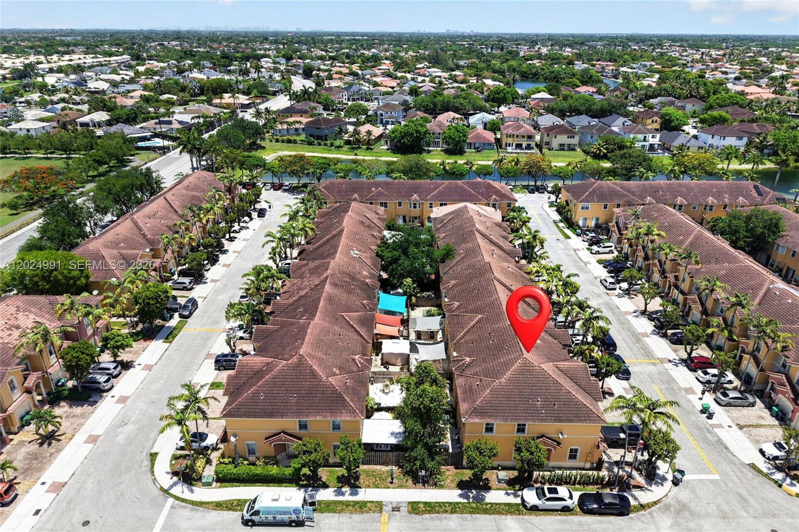 16651 Southwest 79th Terrace Miami, FL 33193 - Photo 29 of 34 an aerial view of residential building