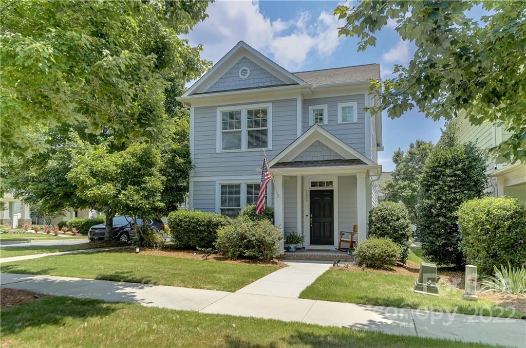 3558 Richard's Crossing Fort Mill, SC 29708 - Photo 3 of 35 a front view of a house with a yard and trees