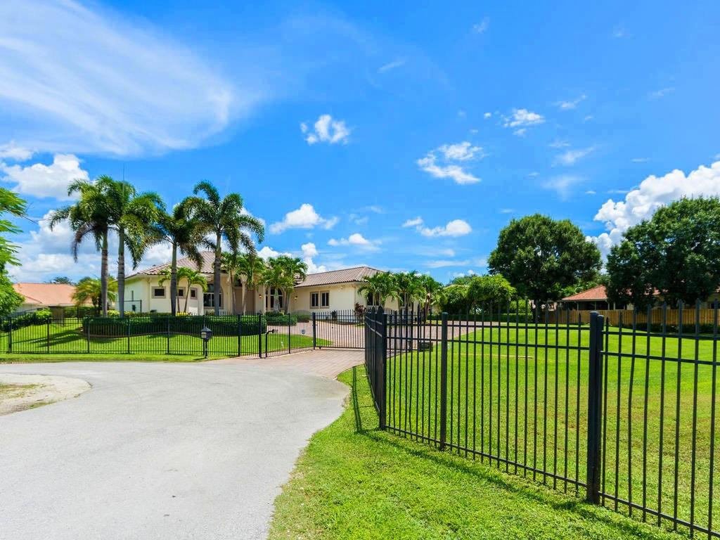 16500 Southwest 62nd Street Southwest Ranches, FL 33331 - Photo 87 of 100 a view of a park with iron fence