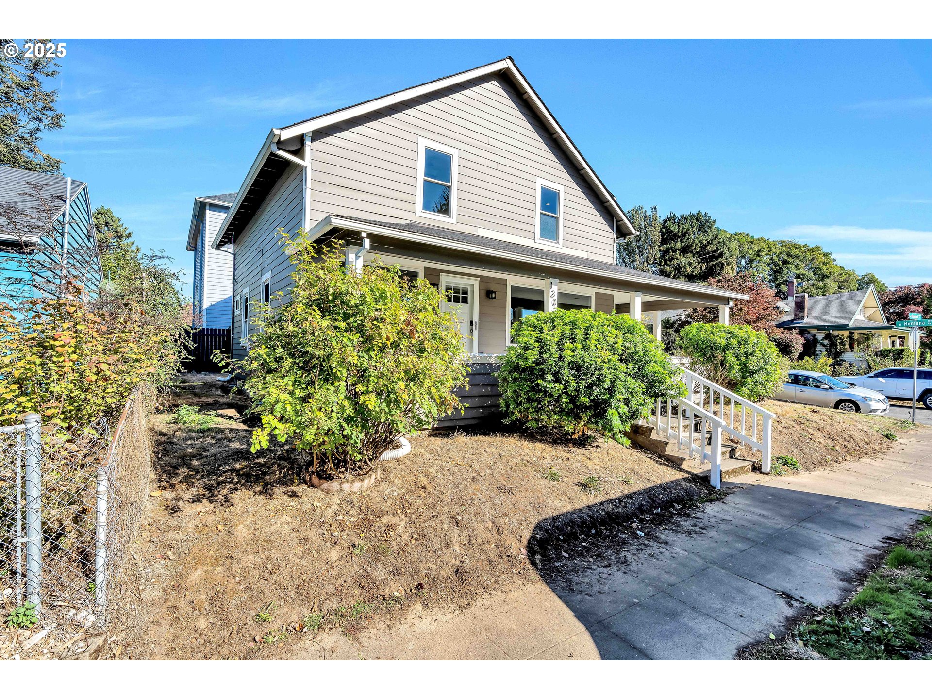 1307 North Kilpatrick Street Portland, OR 97217 - Photo 3 of 46 a house view with a outdoor space