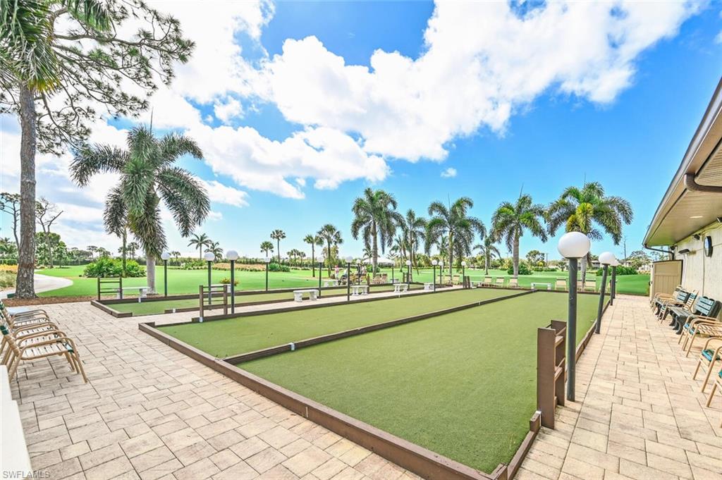500 Teryl Road, Unit 2312 Naples, FL 34112 - Photo 36 of 46 Surrounding community featuring a game area, golf course view, and a patio area