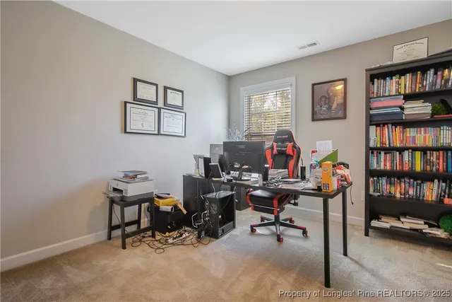 a view of a door and a window