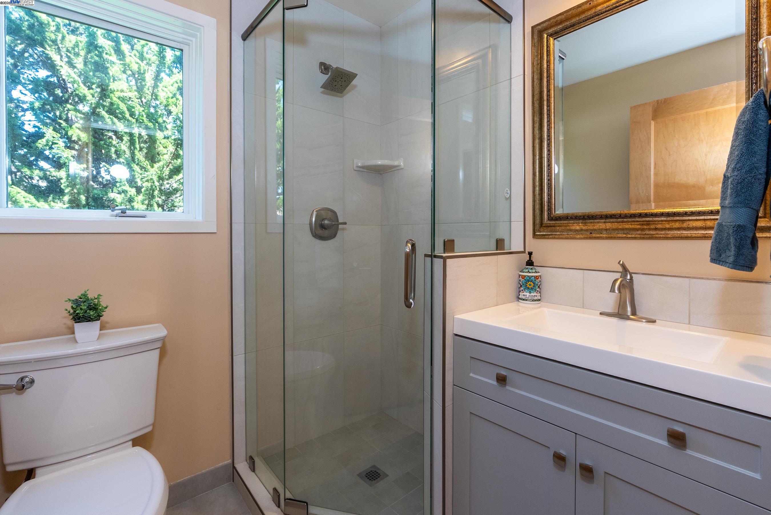 905 Moon Valley Ranch Road Watsonville, CA 95076 - Photo 51 of 60 a bathroom with a sink a toilet and shower