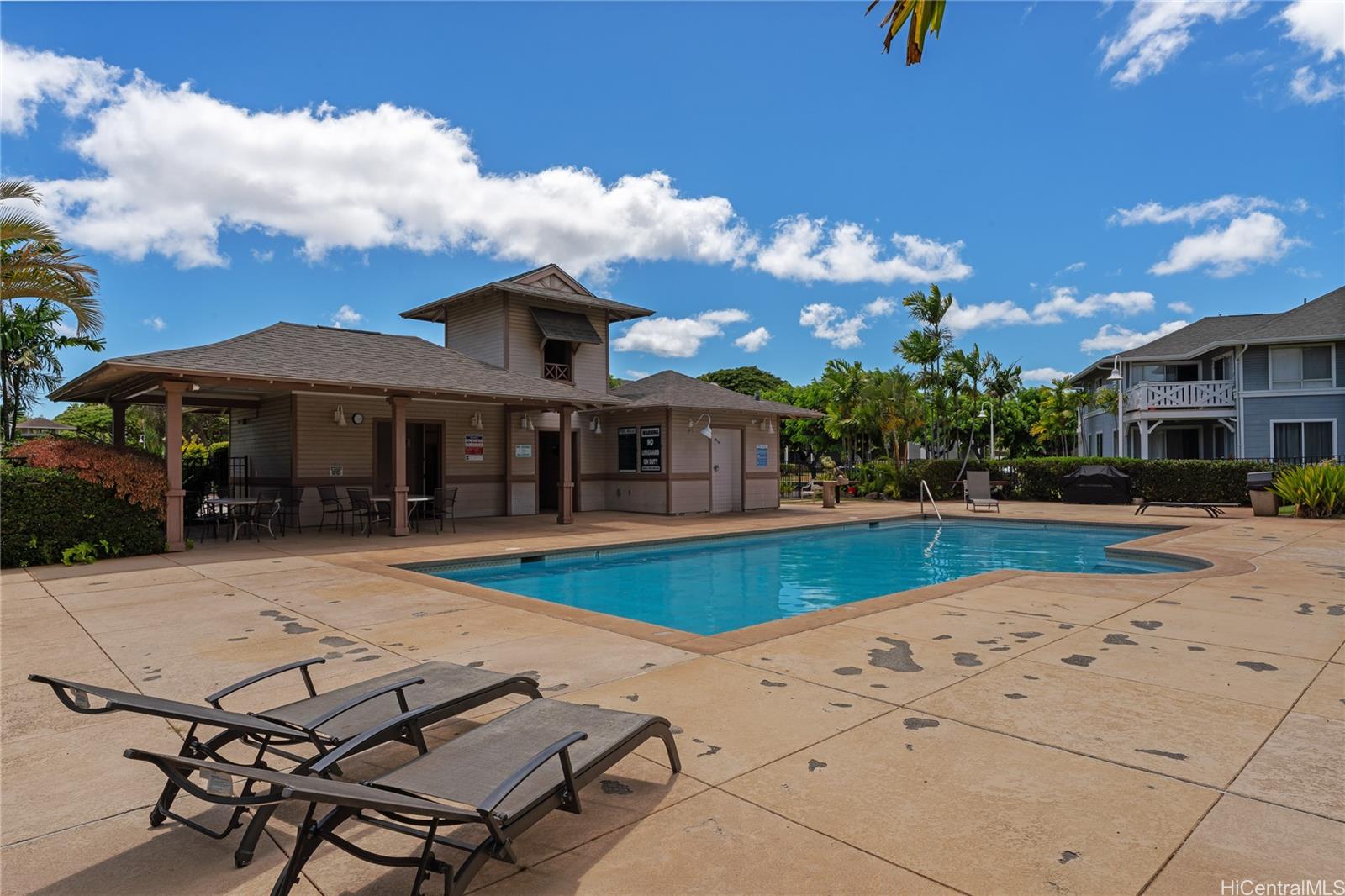 91-1058J Kekuilani Loop, Unit 907 Kapolei, HI 96707 - Photo 21 of 24 Pool/BBQ Area